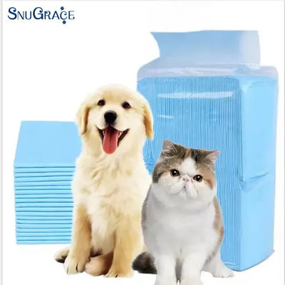 CE ISO 認定 白い使い捨て犬用ペットトレーニング用ペットペスパッド