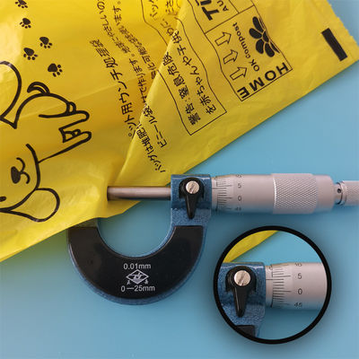 プライベート・レーベル オーダーメイドサイズ 環境保護の承認 Ldpe Hdpe 犬用ゴミ袋