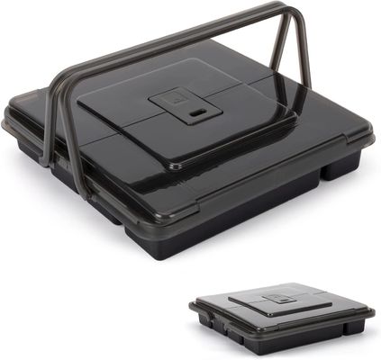フラットウェア・トレイとポータブル・クッタリー・ホルダー・コンボで キッチン・ドローヤを簡素化