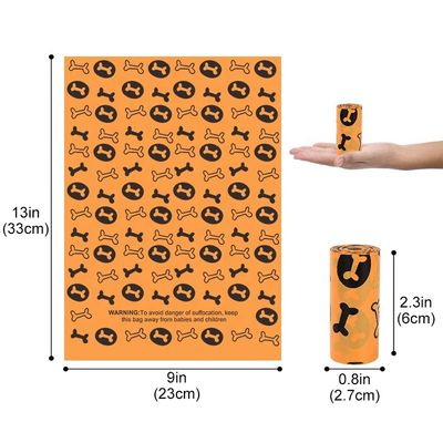 カスタムサイズ 容認された犬用ゴミ袋 配送器と環境に優しい材料
