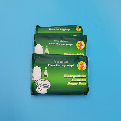 OEM ペット用廃棄物処分袋 生物分解可能 堆肥可能 分解可能 犬用コーンスターチ 糞袋