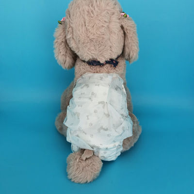 ペット用 青い大きな犬用 おむつ 3D 漏れ防止チャンネル