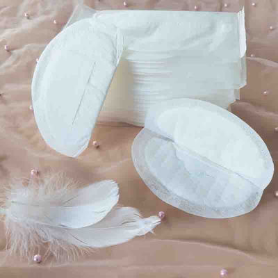 超薄型一次性乳房パッド 産婦用 ママ用 毛糸パルプ SAP 織物のない布