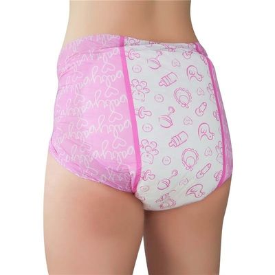 高吸収性 800ml-1500ml ABDL 成人用 おむつ カスタマイズされた 可愛いデザイン