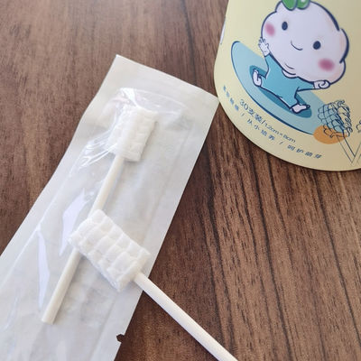 一回使用 赤ちゃん 口腔 脱毛 ガージ クレンジング ブラシ 綿 スワブ 口腔 舌クリーナー