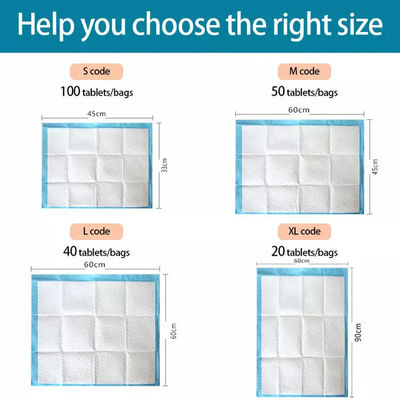 60×60 ペット用使い捨てパッド SNUGRACE 吸い込み用ペット用吸い込みパッド