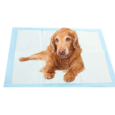 OEM サービス サポートされた子犬犬訓練 ペット トイレの尿パッド 繊維とアイテムタイプ