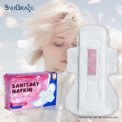 アンチリーク スヌグレース バンブー 炭水化物 ネガティブイオン 超薄 素早く吸収する 透気性 女性用衛生用ナプキン