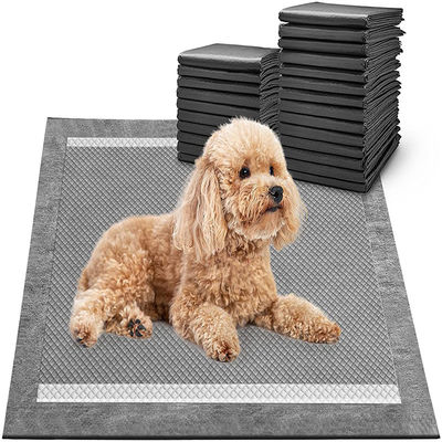 黒色超吸収性ペットペイペイ犬と猫のためのトレーニング製品 バンブー炭