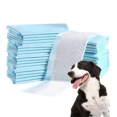 持続可能 ペット用品 高吸収性と呼吸可能なPEバックフィルム付きの犬トレーニングパッド