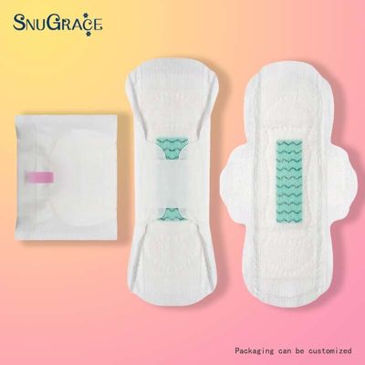 スヌグレース 柔らかい綿 消臭 陰性イオン 竹 木炭 衛生用ナプキン 女性用