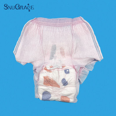 SAP 必要に応じて追加または減算できます SnuGrace 女の子のための使い捨て衛生パンツ