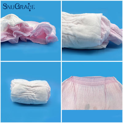SAP 必要に応じて追加または減算できます SnuGrace 女の子のための使い捨て衛生パンツ
