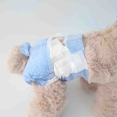3D漏れ防止チャネル湿度指標を含む女性用犬用おむつ