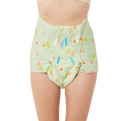 6000ml 高吸収性 XXL アダルト 尿布 パンツ ABDL 恋人 柔らかい 透ける デザイン