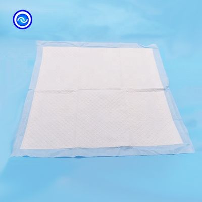 ISO 13485 認定 60*40cm ベビーベッド保護用 300ml-1200ml 吸収性のあるアンダーパッド