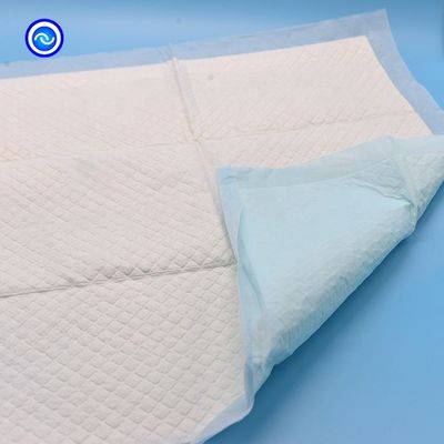 ISO 13485 認定 60*40cm ベビーベッド保護用 300ml-1200ml 吸収性のあるアンダーパッド