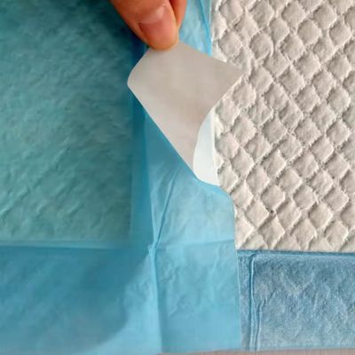 60x60cm 使い捨てのアンダーパッド ベビーケア アンダーパッド 貼り付け帯とトイレットペースト