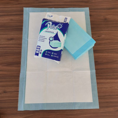 カスタマイズされた色 5ply Core 60x90 吸収パッド インコンティネンス アンダーパッド コットン 外科パッド