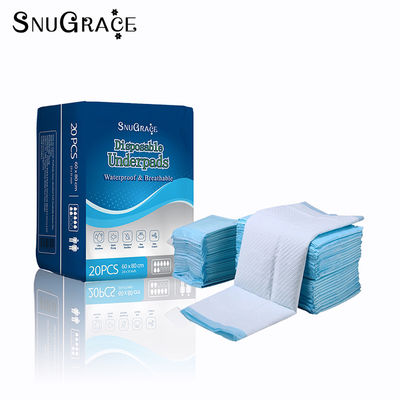 6 PLY SNUGRACE 超吸収性不禁症 成人 床下用 片用尿パッド