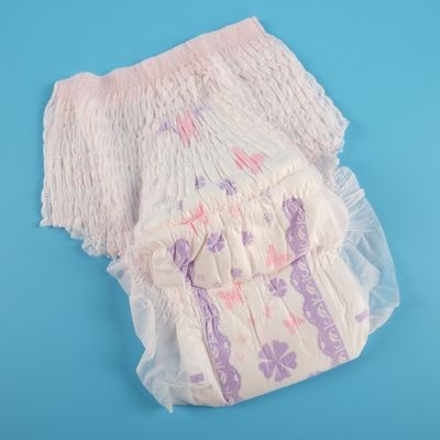 綿の柔らかい素材と漏れ防止デザインのマキシ/スーパー月経パンティ