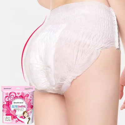 大サイズ レディース 月経パンティ スーパーソフト 使い捨てパンティ 夜間衛生用ナプキン