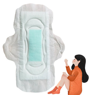 ウイングスタイル 使い捨てOEM 女性用パッド 女性用衛生用ナプキン アニオン衛生用タオル
