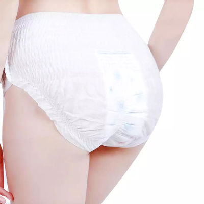 乾燥表面吸収 プリントデザインと柔らかい透気材料の月経パンティ