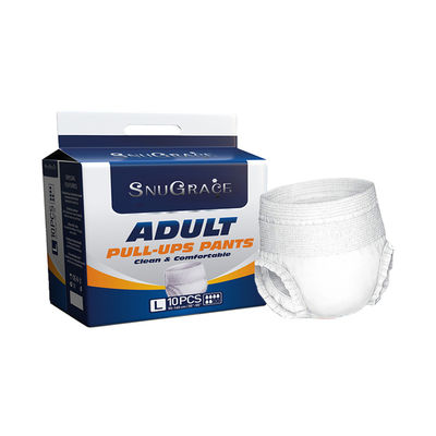 吸収 乾燥表面 超吸収性 成人用 尿布パンツ タイプ 0.05-0.1kg/pc 市販