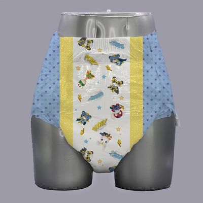 カスタマイズされたプリント 高吸収性 超厚い成人用 おむつ 柔らかい 透ける耐久性