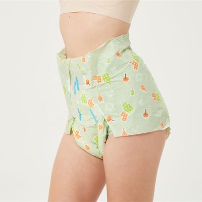 カスタマイズされたプリント 高吸収性 超厚い成人用 おむつ 柔らかい 透ける耐久性